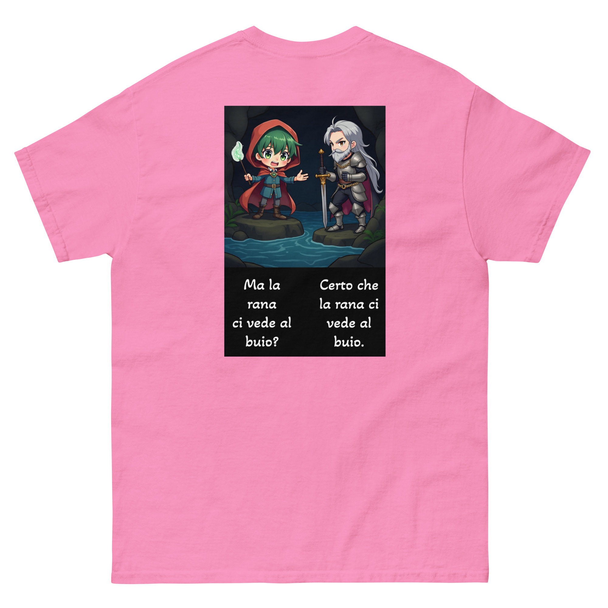 T-shirt classica unisex - Ma la rana - immagine 16