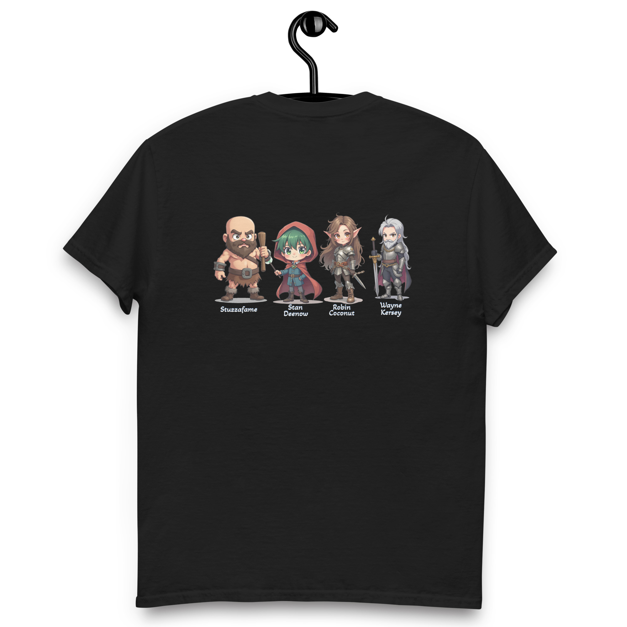 T-shirt classica unisex - Minkyos Play - Gli eroi di Phandalin