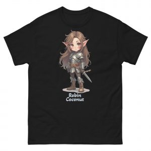 T-shirt classica unisex - Robin Coconut