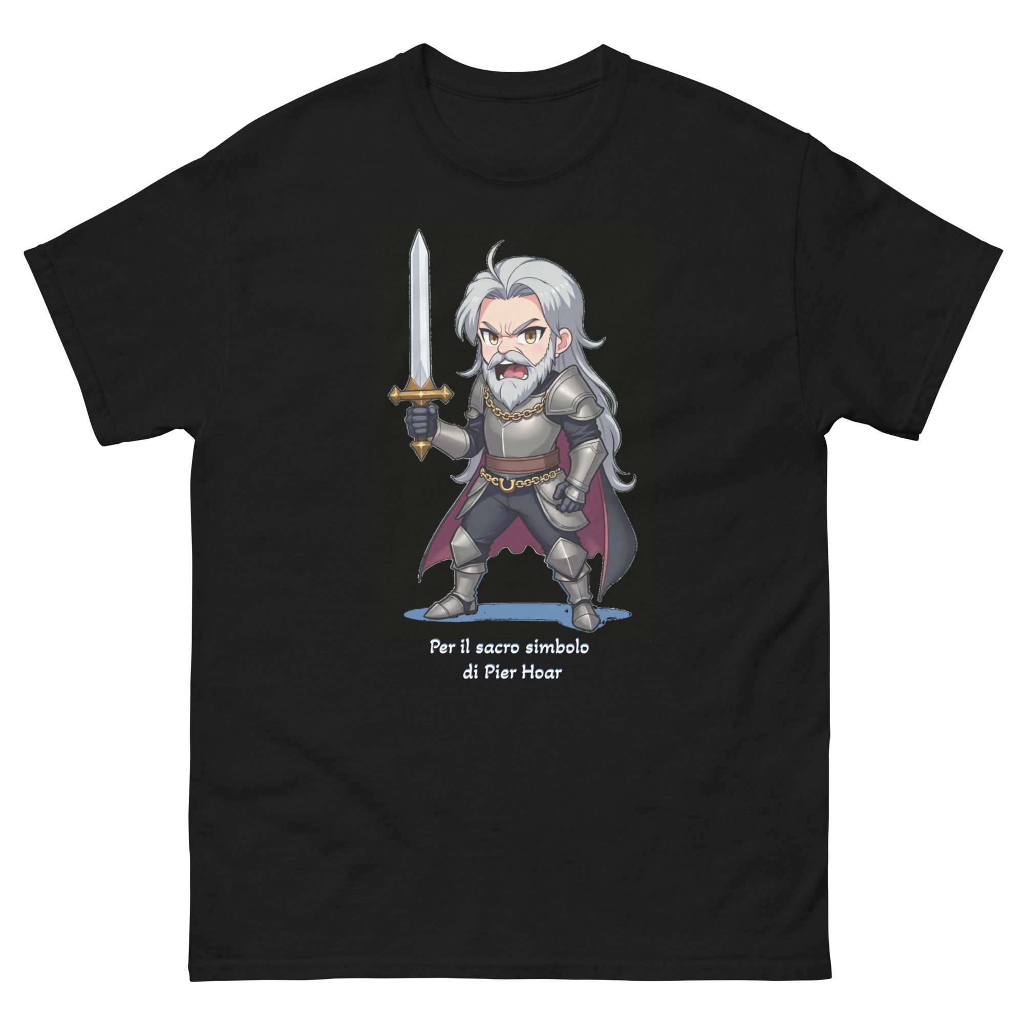 T-shirt classica unisex - Wayne - Per il simbolo di Pier Hoar