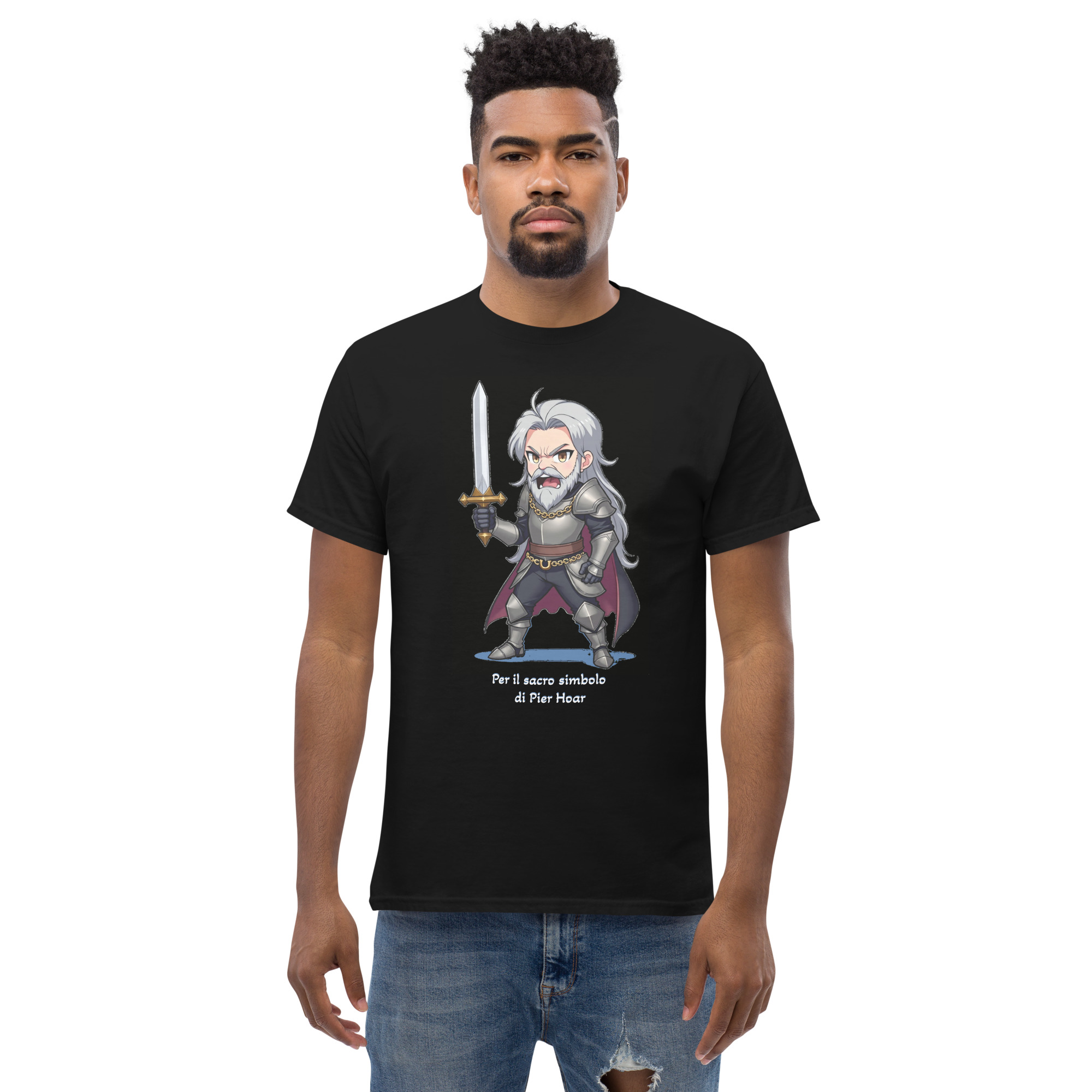 T-shirt classica unisex - Wayne - Per il simbolo di Pier Hoar - immagine 2
