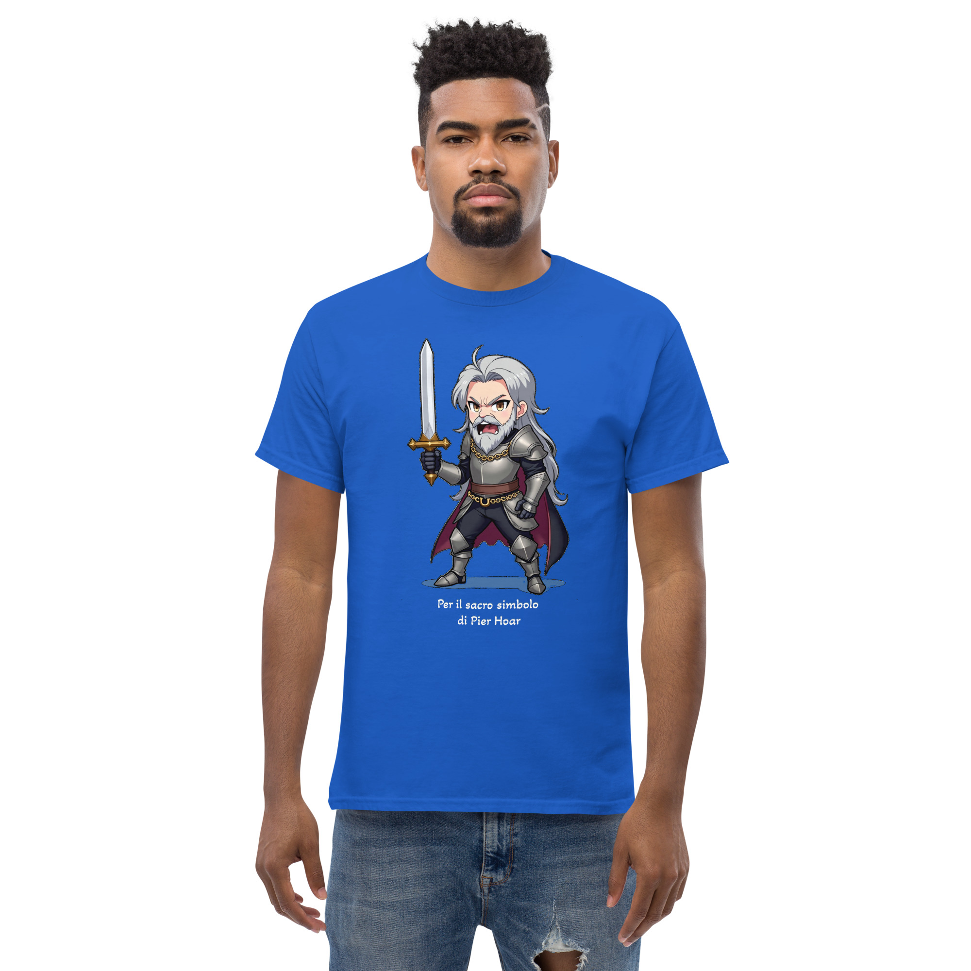 T-shirt classica unisex - Wayne - Per il simbolo di Pier Hoar - immagine 4