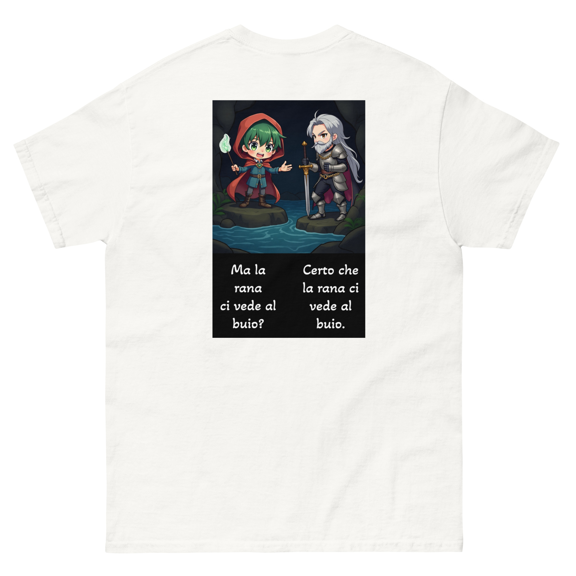 T-shirt classica unisex - Ma la rana - immagine 6