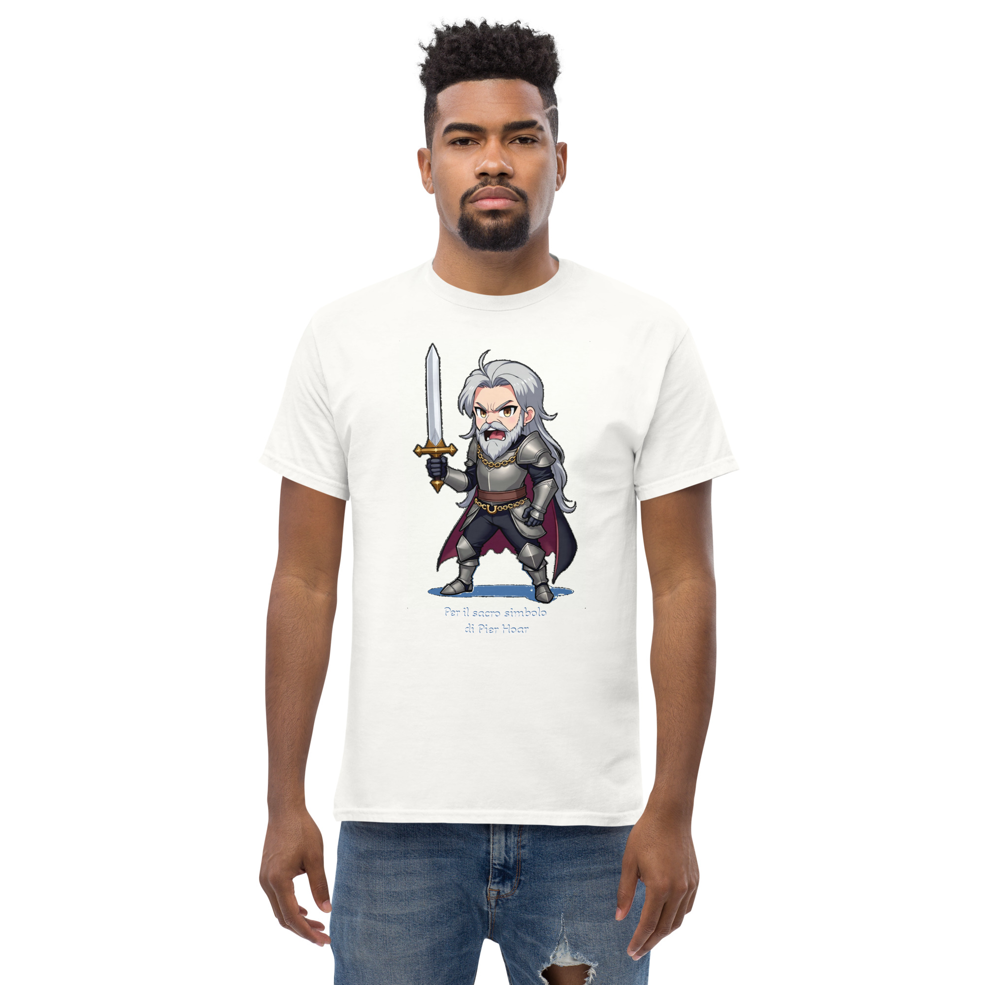 T-shirt classica unisex - Wayne - Per il simbolo di Pier Hoar - immagine 7